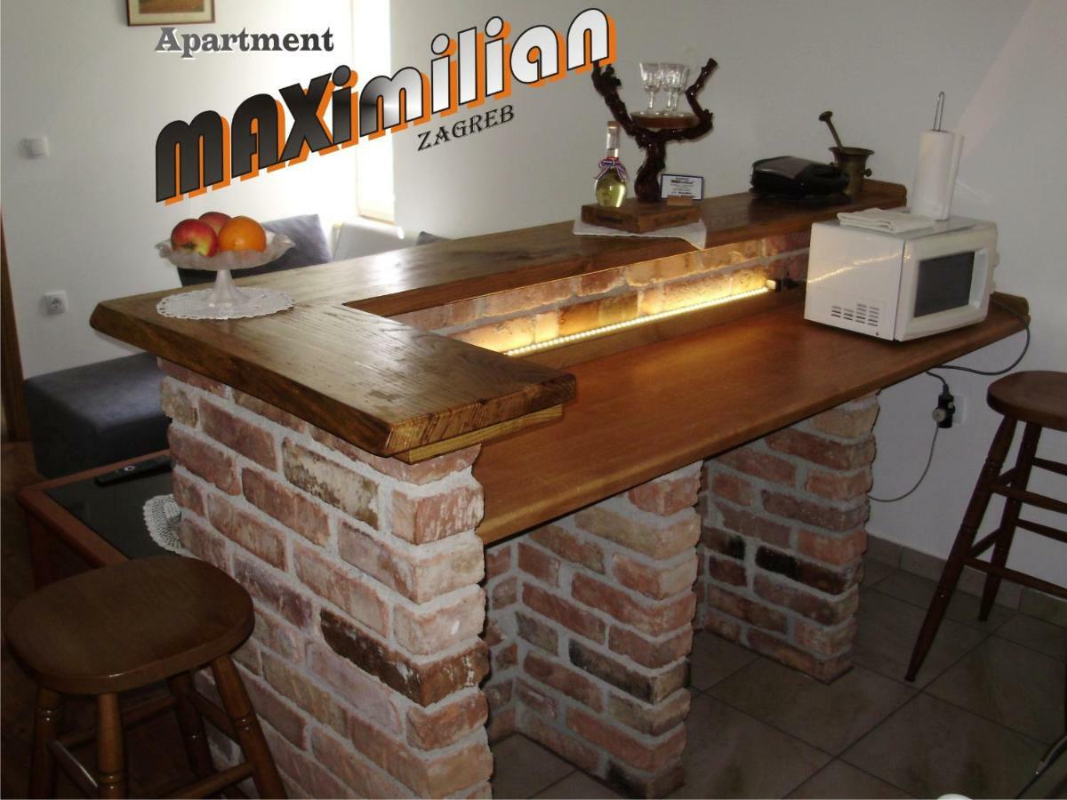 Apartment Maximilian-Free Parking!!! Zagreb Bagian luar foto